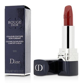 Christian Dior Rouge Dior Couture Warna Kenyamanan & Memakai Lipstik - # 999 (Rouge Dior Couture Colour Comfort & Wear Lipstick - # 999)