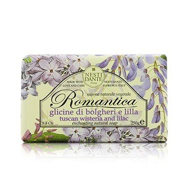 Nesti Dante Romantica Mempesona Sabun Alami - Tuscan Wisteria & Lilac (Romantica Enchanting Natural Soap - Tuscan Wisteria & Lilac)