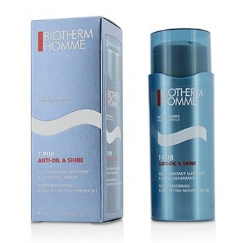 Homme T-Pur Anti Oil & Shine Ultra Absorbing & Mattifying Moisturizer Gel