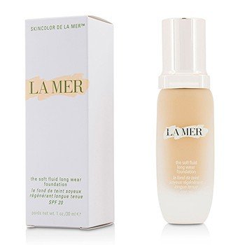 La Mer Yayasan Soft Fluid Long Wear SPF 20 - # 02/ 120 Gading (The Soft Fluid Long Wear Foundation SPF 20 - # 02/ 120 Ivory)