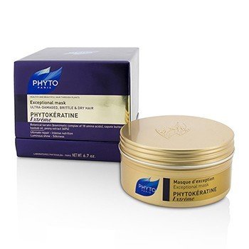 Phyto Masker Luar Biasa Ekstrem Phytokeratine (Rambut Ultra-Rusak, Rapuh & Kering) (Phytokeratine Extreme Exceptional Mask (Ultra-Damaged, Brittle & Dry Hair))