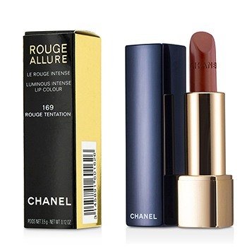 Chanel Rouge Allure Luminous Intens Bibir Warna - # 169 Rouge Tentasi (Rouge Allure Luminous Intense Lip Colour - # 169 Rouge Tentation)