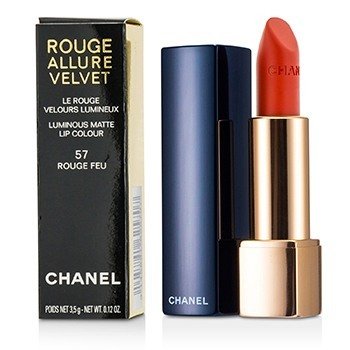 Chanel Rouge Allure Velvet - # 57 Rouge Feu (Rouge Allure Velvet - # 57 Rouge Feu)