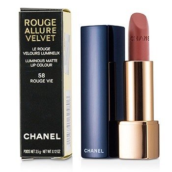 Chanel Rouge Allure Velvet - # 58 Rouge Vie (Rouge Allure Velvet - # 58 Rouge Vie)