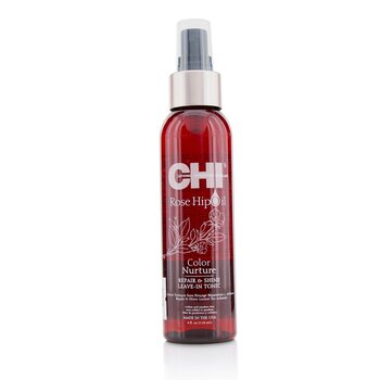 CHI Rose Hip Oil Warna Memelihara Perbaikan & Shine Leave-In Tonic (Rose Hip Oil Color Nurture Repair & Shine Leave-In Tonic)