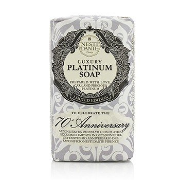 Nesti Dante 7070 Anniversary Luxury Platinum Soap With Precious Platinum (Edisi Terbatas) (7070 Anniversary Luxury Platinum Soap With Precious Platinum (Limited Edition))