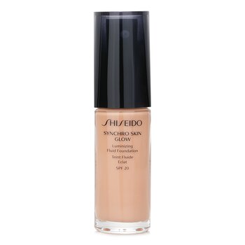 Shiseido Synchro Skin Glow Luminizing Fluid Foundation SPF 20 - # Mawar 3 (Synchro Skin Glow Luminizing Fluid Foundation SPF 20 - # Rose 3)