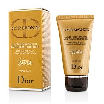 Dior Bronze Self-Tanning Jelly Bertahap Luhur Wajah Cahaya