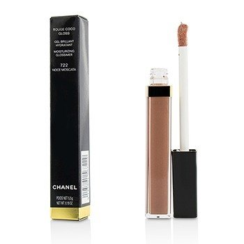 Chanel Rouge Coco Gloss Melembabkan Glossimer - # 722 Noce Moscata (Rouge Coco Gloss Moisturizing Glossimer - # 722 Noce Moscata)