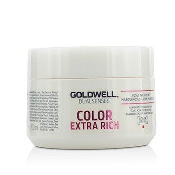 Goldwell Dual Senses Warna Ekstra Kaya Perawatan 60SEC (Luminositas Untuk Rambut Kasar) (Dual Senses Color Extra Rich 60SEC Treatment (Luminosity For Coarse Hair))