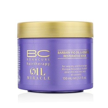 BC Oil Miracle Barbary Fig Oil & Keratin Restoreative Mask (Untuk Rambut Yang Sangat Kering dan Rapuh)