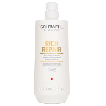 Goldwell Indera Ganda Kaya Perbaikan Memulihkan Sampo (Regenerasi Untuk Rambut Rusak) (Dual Senses Rich Repair Restoring Shampoo (Regeneration For Damaged Hair))