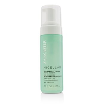 Lancaster Micellar Detoxifying Cleansing Water-To-Foam - Normal untuk Kulit Berminyak, Termasuk Kulit Sensitif (Micellar Detoxifying Cleansing Water-To-Foam - Normal to Oily Skin, Including Sensitive Skin)