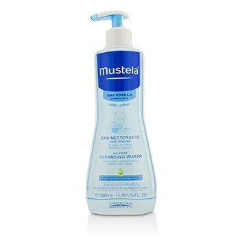 Mustela Tidak Ada Air Pembersih Bilas (Area Wajah & Popok) - Untuk Kulit Normal (No Rinse Cleansing Water (Face & Diaper Area) - For Normal Skin)