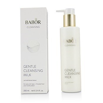 Babor MEMBERSIHKAN Susu Pembersih Lembut - Untuk Semua Jenis Kulit (CLEANSING Gentle Cleansing Milk - For All Skin Types)