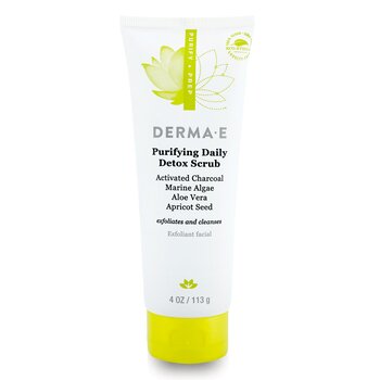 Derma E Memurnikan Scrub Detox Harian (Purifying Daily Detox Scrub)