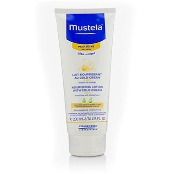 Mustela Nourishing Body Lotion Dengan Krim Dingin - Untuk Kulit Kering (Nourishing Body Lotion With Cold Cream - For Dry Skin)