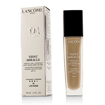 Lancome Teint Miracle Hydrating Foundation Natural Healthy Look SPF 15 - # 02 Lys Rose (Teint Miracle Hydrating Foundation Natural Healthy Look SPF 15 - # 02 Lys Rose)