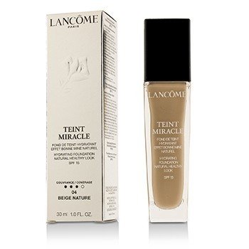 Lancome Teint Miracle Hydrating Foundation Natural Healthy Look SPF 15 - # 04 Beige Nature (Teint Miracle Hydrating Foundation Natural Healthy Look SPF 15 - # 04 Beige Nature)