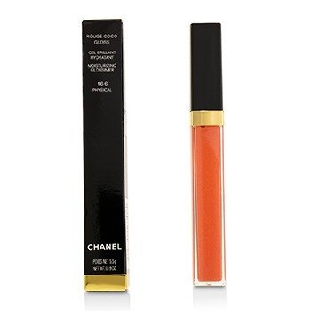 Chanel Rouge Coco Gloss Melembabkan Glossimer - # 166 Fisik (Rouge Coco Gloss Moisturizing Glossimer - # 166 Physical)
