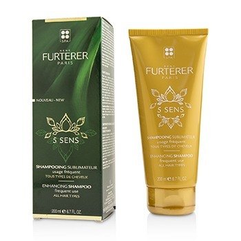 Rene Furterer 5 Sen Meningkatkan Sampo (Sering Digunakan, Semua Jenis Rambut) (5 Sens Enhancing Shampoo (Frequent Use , All Hair Types))