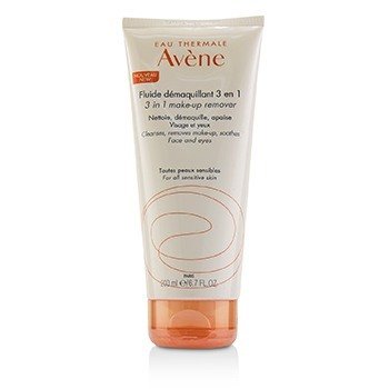 Avene 3 In 1 Make-Up Remover (Wajah & Mata) - Untuk Semua Kulit Sensitif (3 In 1 Make-Up Remover (Face & Eyes) - For All Sensitive Skin)