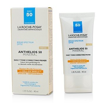 Anthelios 50 Mineral Tinted Daily Tone Mengoreksi Primer SPF50