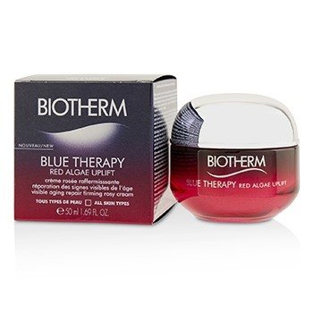 Biotherm Terapi Biru Red Algae Uplift Terlihat Penuaan Perbaikan Firming Rosy Cream - Semua Jenis Kulit (Blue Therapy Red Algae Uplift Visible Aging Repair Firming Rosy Cream - All Skin Types)