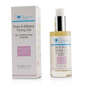 The Organic Pharmacy Rose & Bilberry Toning Gel - Untuk Kulit Sensitif Dehidrasi (Rose & Bilberry Toning Gel - For Dehydrated Sensitive Skin)