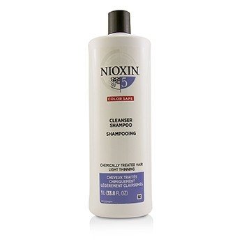 Nioxin Derma Purifying System 5 Cleanser Shampoo (Rambut Yang Dirawat Secara Kimia, Penipisan Ringan, Brankas Warna) (Derma Purifying System 5 Cleanser Shampoo (Chemically Treated Hair, Light Thinning, Color Safe))