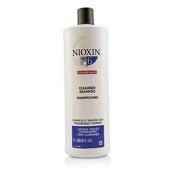 Nioxin Derma Purifying System 6 Cleanser Shampoo (Rambut Yang Dirawat Secara Kimia, Berkembang Menipis, Warna Aman) (Derma Purifying System 6 Cleanser Shampoo (Chemically Treated Hair, Progressed Thinning, Color Safe))