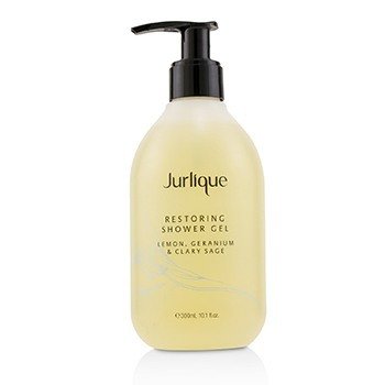 Jurlique Lemon, Geranium &Clary Sage Memulihkan Shower Gel (Lemon, Geranium & Clary Sage Restoring Shower Gel(Random Packaging))