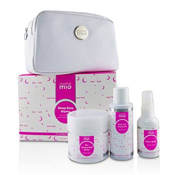 Sleep Easy Mama Kit: The Tummy Rub Butter - 120g / 4.1oz + Bath & Shower Oil 100ml / 3.4oz + Pillow Spray 53ml / 1.8oz + 1bag
