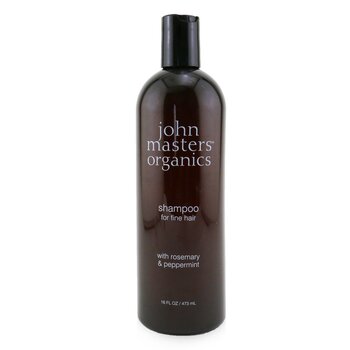 John Masters Organics Shampoo Untuk Rambut Halus dengan Rosemary &Peppermint (Shampoo For Fine Hair with Rosemary & Peppermint)