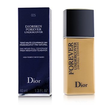 Christian Dior Diorskin Forever Undercover 24H Pakai Full Coverage Water Based Foundation - #025 Soft Beige (Diorskin Forever Undercover 24H Wear Full Coverage Water Based Foundation - # 025 Soft Beige)