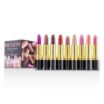 9 Super Lustrous Lip Cube Set (Koleksi Perjalanan Eksklusif)