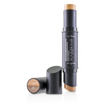 Studio Skin Shaping Foundation + Soft Contour Stick - # 2,4 Krem Keren