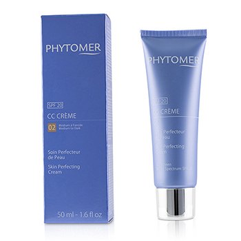 Phytomer CC Creme Skin Perfecting Cream SPF 20 - #Medium ke Gelap (CC Creme Skin Perfecting Cream SPF 20 - #Medium to Dark)