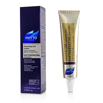 Phyto PhytoKeratine Extreme Cleansing Care Cream (Rambut Ultra-Rusak, Rapuh &Kering) (PhytoKeratine Extreme Cleansing Care Cream (Ultra-Damaged, Brittle & Dry Hair))