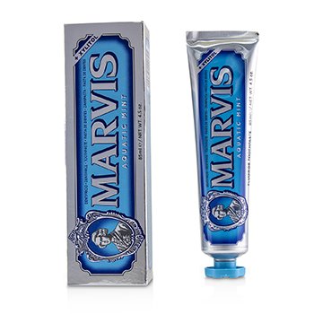 Marvis Pasta Gigi Mint Akuatik Dengan Xylitol (Aquatic Mint Toothpaste With Xylitol)