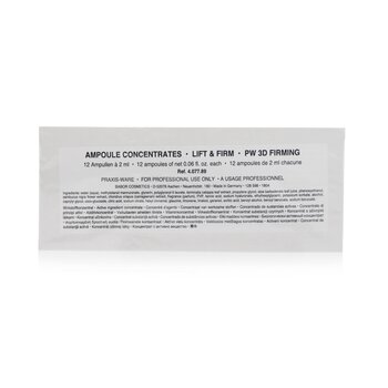 Ampoule Concentrates Lift & Firm Firming 3D Perusahaan (Ukuran Salon)