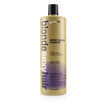 Blonde Sexy Hair Bright Blonde Violet Shampoo (Untuk Rambut Pirang, Disorot dan Perak)