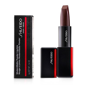 Shiseido Lipstik Bubuk ModernMatte - # 522 Velvet Rope (Sangria) (ModernMatte Powder Lipstick - # 522 Velvet Rope (Sangria))