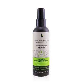 Macadamia Natural Oil Semprotan Pelindung Termal Profesional (Semua Tekstur Rambut) (Professional Thermal Protectant Spray (All Hair Textures))