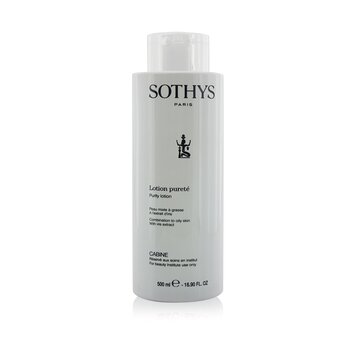 Sothys Lotion Kemurnian - Untuk Kombinasi kulit berminyak, Dengan Ekstrak Iris (Ukuran Salon) (Purity Lotion - For Combination to Oily Skin , With Iris Extract (Salon Size))