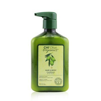 CHI Olive Organics Hair &Body Conditioner (Untuk Rambut dan Kulit) (Olive Organics Hair & Body Conditioner (For Hair and Skin))