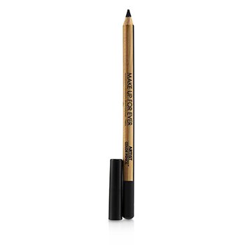 Make Up For Ever Pensil Warna Artis - # 100 Apa Pun Hitam (Artist Color Pencil - # 100 Whatever Black)