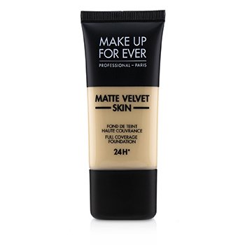Make Up For Ever Yayasan Cakupan Penuh Kulit Matte Velvet - # Y235 (Gading Beige) (Matte Velvet Skin Full Coverage Foundation - # Y235 (Ivory Beige))