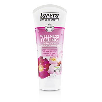 Lavera Body Wash - Wellness Feeling (Organic Wild Rose &Organic Hibiscus) (Body Wash - Wellness Feeling (Organic Wild Rose & Organic Hibiscus))