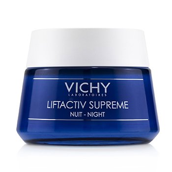Vichy LiftActiv Supreme Night Anti-Wrinkle &Firming Correcting Care Cream (Untuk Semua Jenis Kulit) (LiftActiv Supreme Night Anti-Wrinkle & Firming Correcting Care Cream (For All Skin Types))